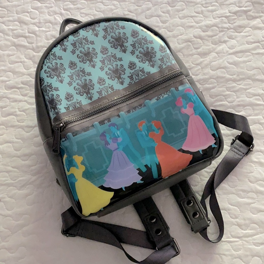 EUC Haunted Mansion Dancing Ghosts Loungefly